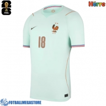 Fotballdrakt Herre Frankrike Warren Zaire-Emery #18 Bortedrakt VM 2026 Kortermet
